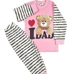 Schlafanzug 1-2-3 Jahre für Mädchen.