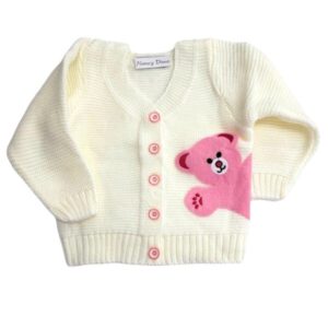Strickjacke für Mädchen ((1-2)(2-3)(3-4)(4-5) Jahre.