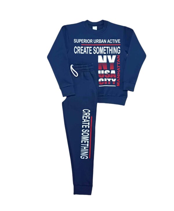 Sweatpants-Set für Jungen 6 & 8 Jahre.