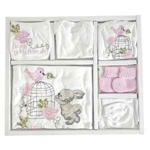 Babybekleidungsse 0-3 Monate. Für Mädchen aus Baumwolle.