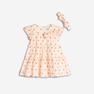 Kleid mit Haarband für Mädchen 12 und18 Monaten, Modelltyp